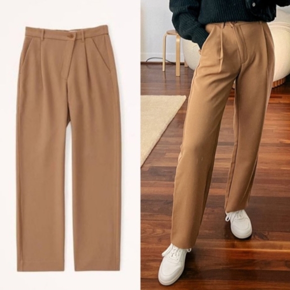 Abercrombie & Fitch Pants - NWT Abercrombie & Fitch cross button straight leg pants